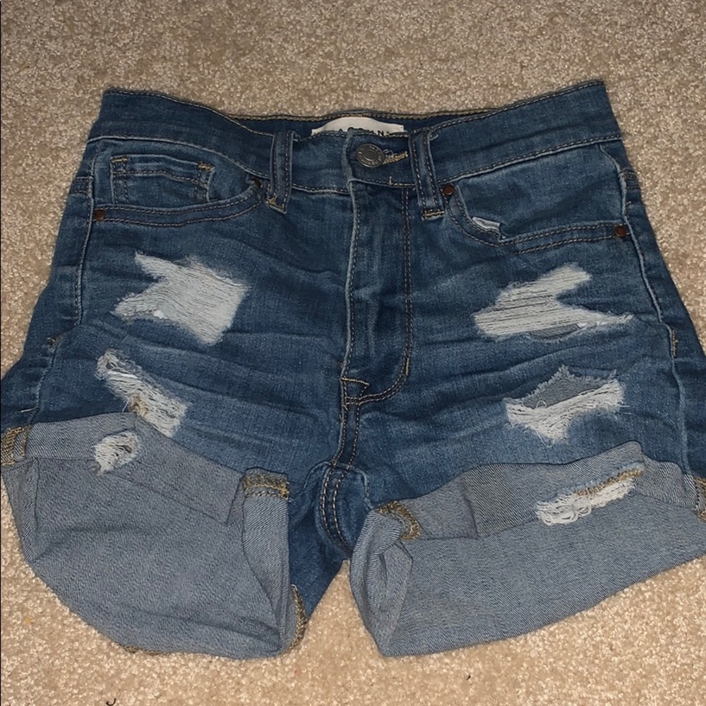 Denim blue PacSun shorts